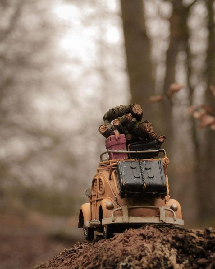 Amazing Miniature Scenes With Toy Cars by Nihan Tezer