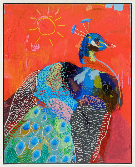Andy Dixon | Peacock | 24 #peacock #art
