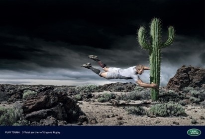 I Believe in Advertising | ONLY SELECTED ADVERTISING | Advertising Blog & Community » Land Rover: Rocks, Cactus, Hornets #advertising