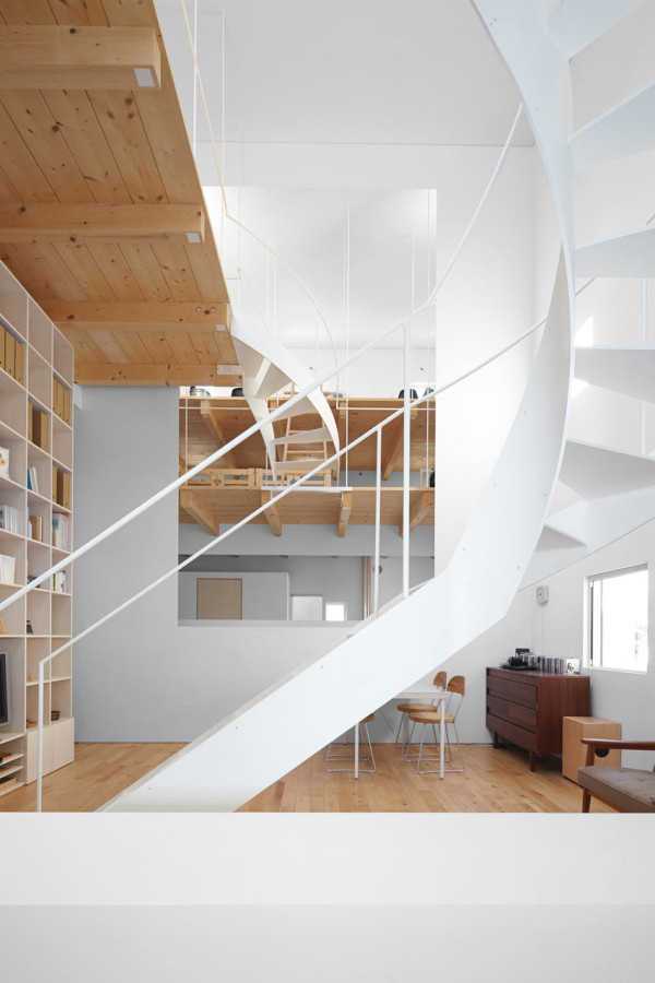 A Box Like House is Full of Surprises on the Inside in main architecture Category #pine