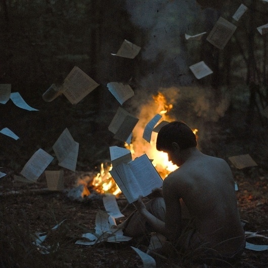 Stunning Self-Portraits by a 17-Year-Old (18 photos) - My Modern Metropolis #fire #photography #books #portrait