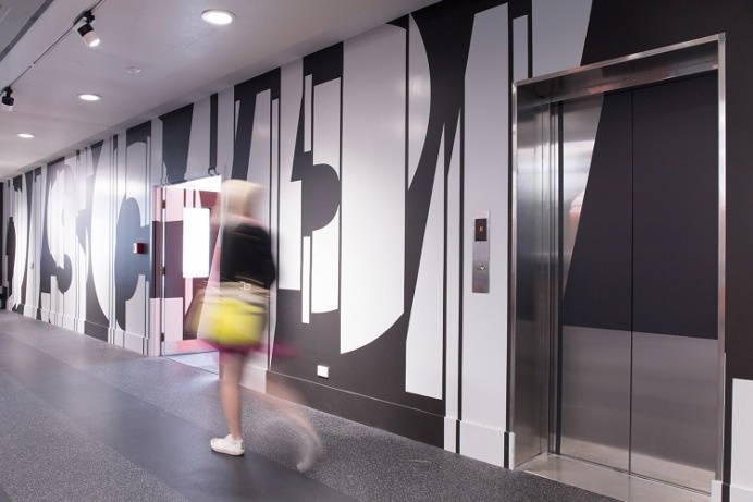 The New New Zealand Library super graphics