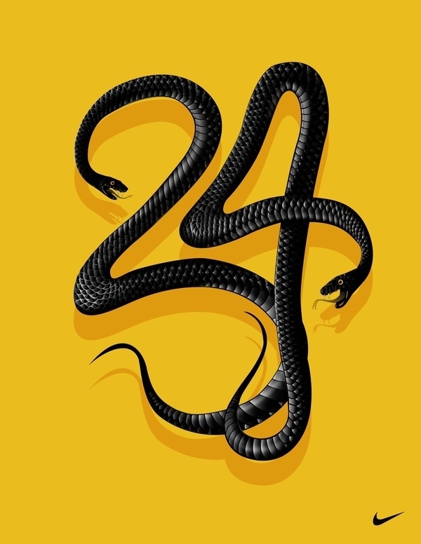 Black Mamba-Nike on Typography Served #snake #type #nike #typography