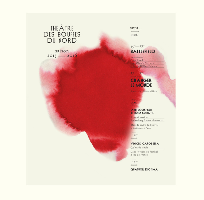 Théâtre des Bouffes du Nord on Behance