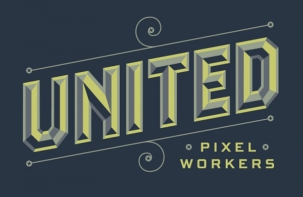 United Pixel Workers | Jessica Hische #type