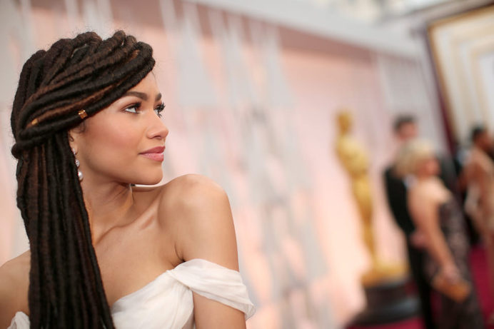 zendaya #oscars #dress #locs #zendaya #dreads #dreadlocks #black #AfricanAmerican #actress #melenin