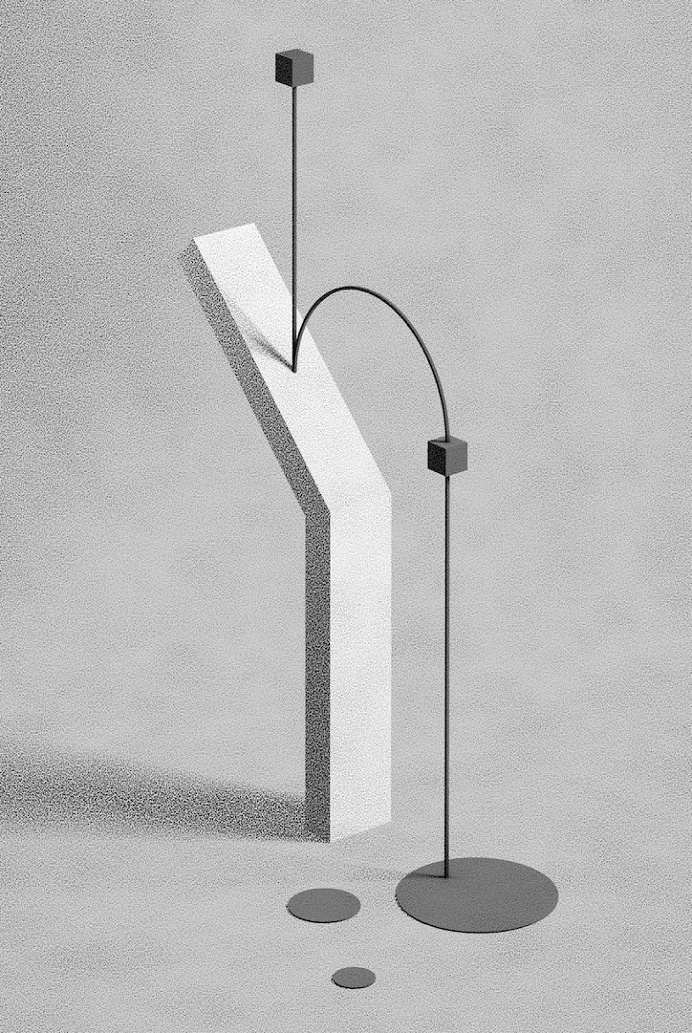 Sculptor turned illustrator Fabrice Le Nezet has produced a series of architectural illustrations #illustration #architecture