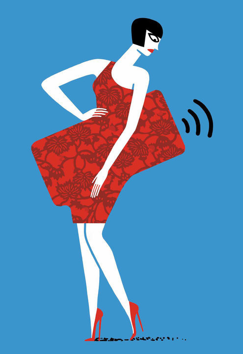 Big iPhone 6 Bulges in All the Wrong Places - NYTimes.com #illustration #nytimes #art