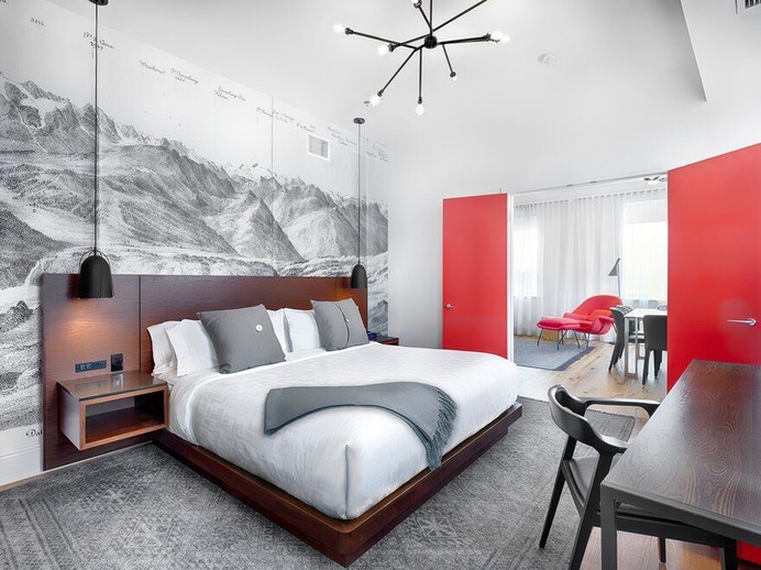 Hotel Room in Silicon Valley North, Canada