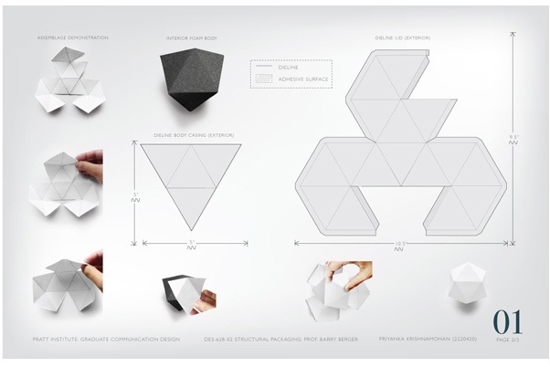 Chicolatl - Structural Package design by Priyanka Krishnamohan