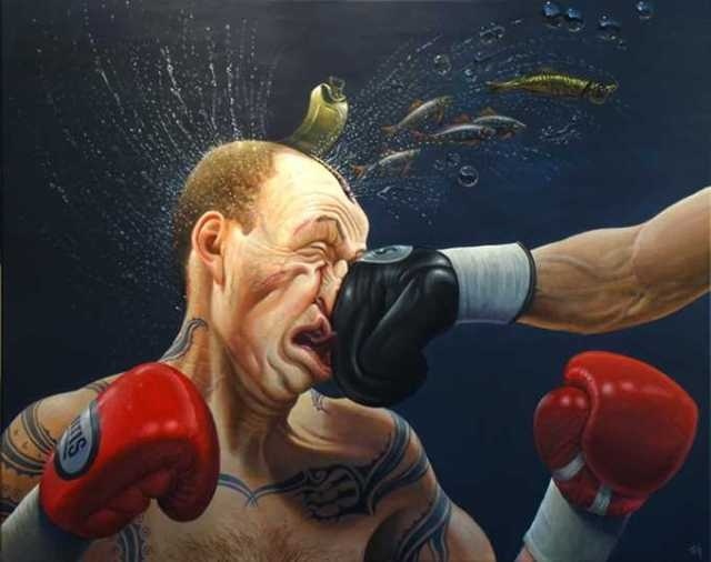 Creative Paintings by Ole Fick #inspiration #illustration #art