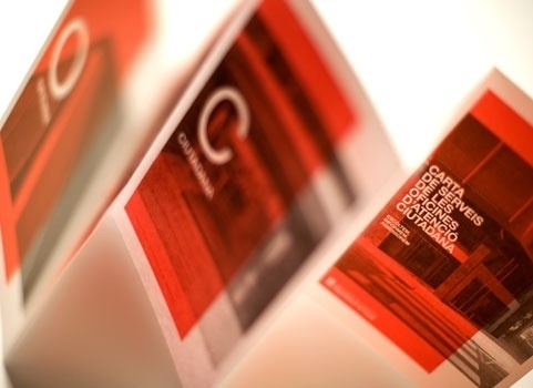 Txell GrÃ cia / OAC #red #design #graphic #gracia #type #txell #brochure