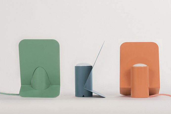 minimal vela aluminum table lamp by mario alessiani for offiseria #light