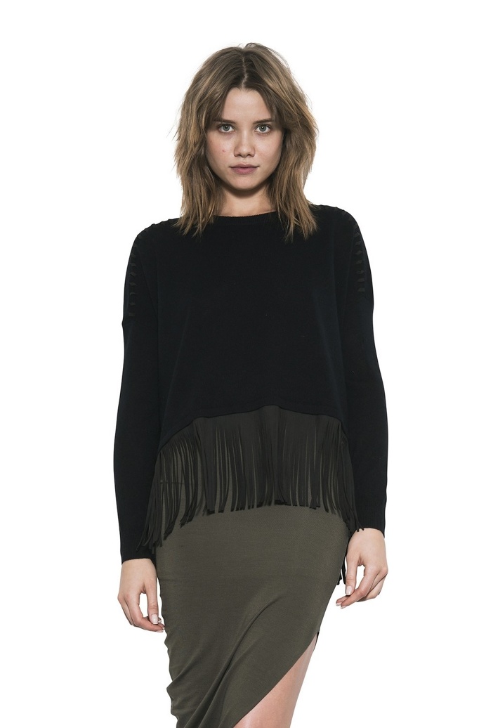 #pullover #fringe