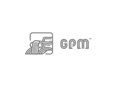 Dribbble - GPM by Mateusz Turbiński #vector #car #linework