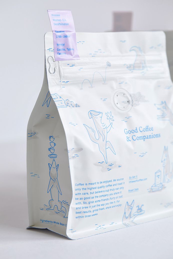 New Logo and Identity for Little Wolf by Perky Bros