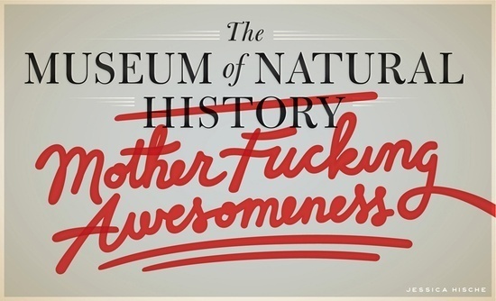 Mother Fucking Awesomeness #advertisement #graphic #poster #typography
