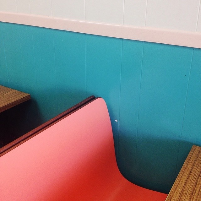 Interiors over food, sometimes.