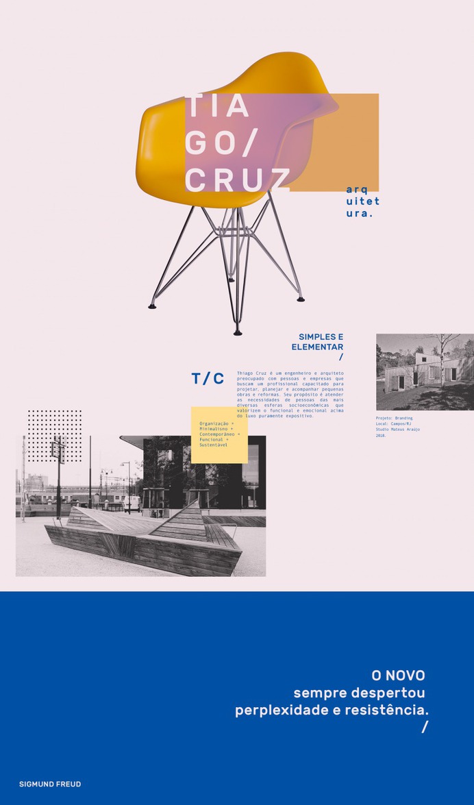 Tiago Cruz Arch. | Visual identity