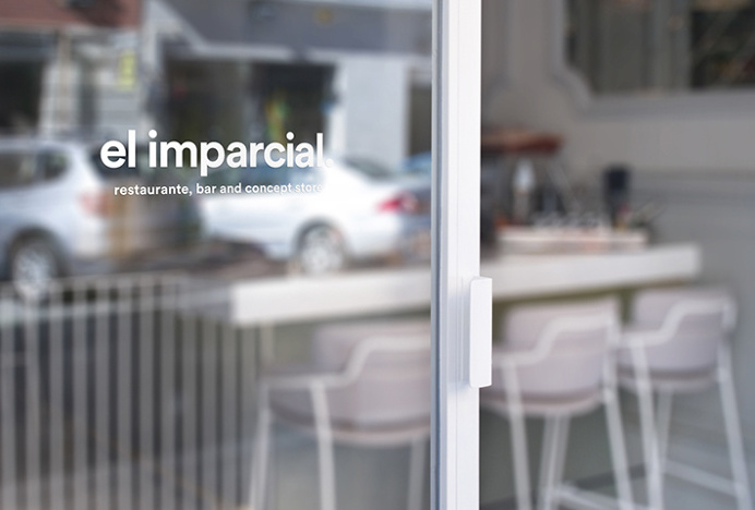 el imparcial. by Xavi Martinez #print #graphic design #logo #sign
