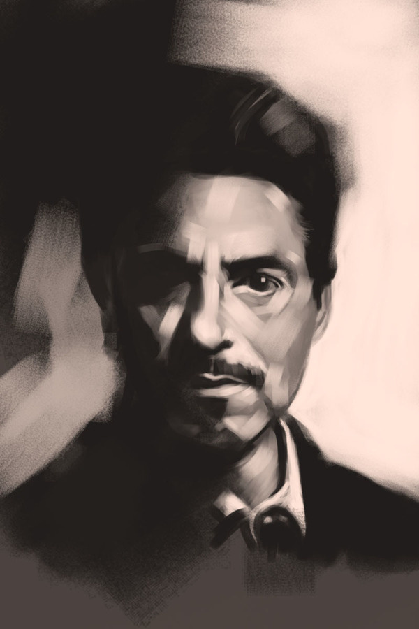 Apple Week 2013 - Live iPad Paintings by Chris Valentine #apple #draw #ipad #digital #art #paintings #hand