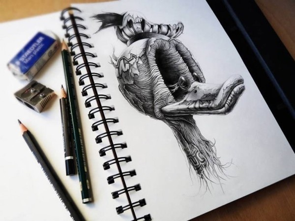 CJWHO ™ (This is the latest (2013) sketchbook drawings of...) #amazing #pez #design #sketchbook #illustration #art