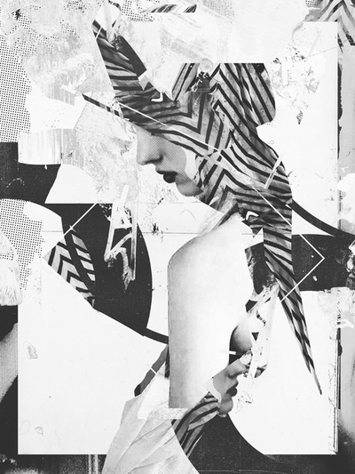 Raphael Vicenzi, collage, fashion, design