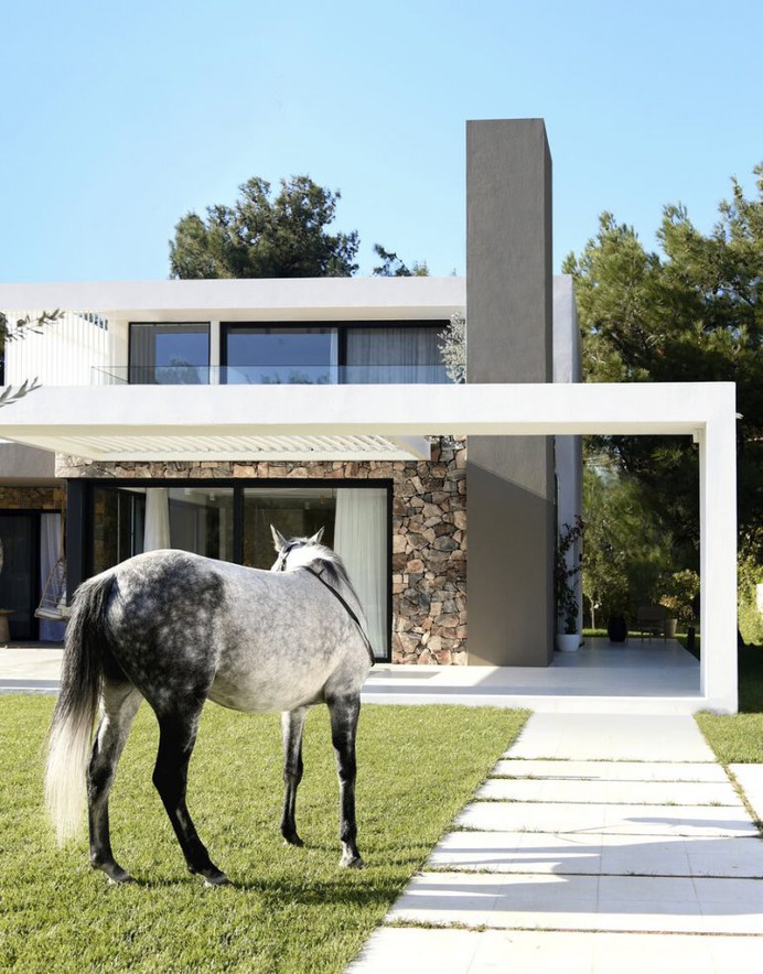 Caeli Villa on the Island of Thassos / Ark4Lab of Architecture