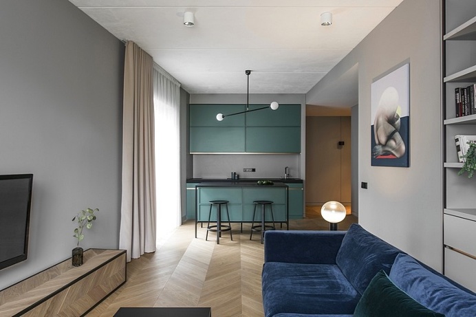 Modern Apartment in Vilnius / AKTA Interiors