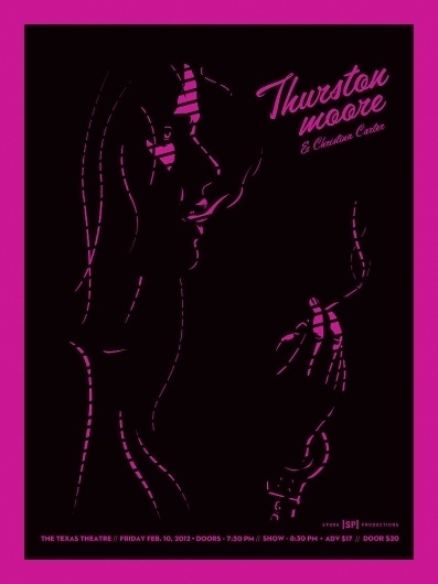 Thurston Tour Updates - Sonic Youth Gossip #thurston #poster #moore