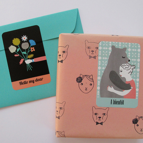 Stickers | Flickr - Photo Sharing! #packaging #gift #stickers