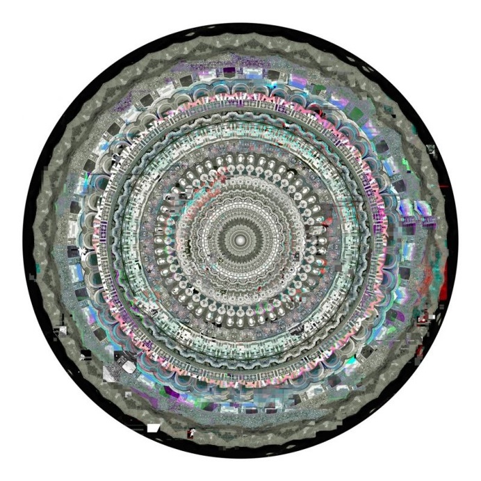 Neal Peterson Combines Photographs He Takes of Different Places Into Mandalas