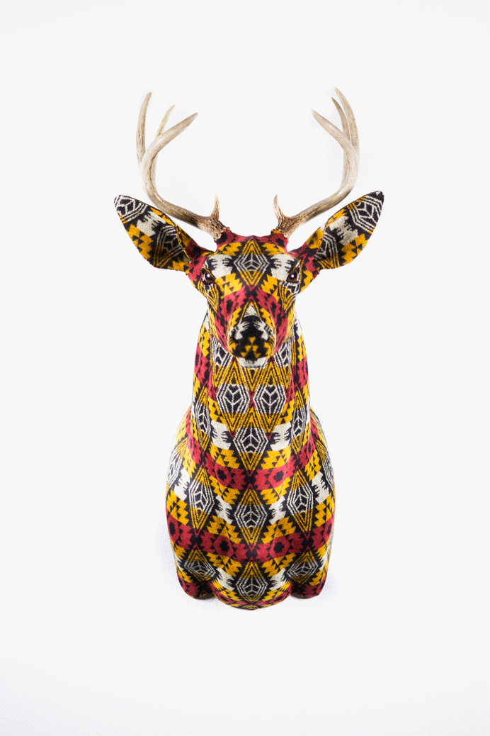 Benny Gold Pendleton Buck // Faraway Lovely #pendleton #deer #antler #benny #lovely #gold #faraway