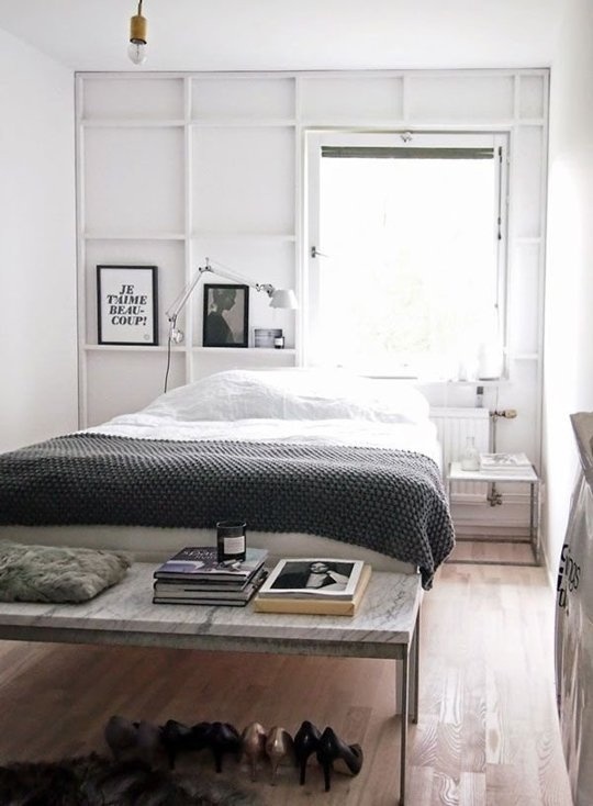 Bedroom on Apartment Therapy #bedroom #interior