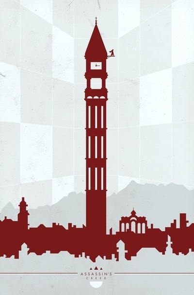 Assassin's Creed Art Print by Phil Giarrusso | Society6 #assassin #video #minimalist #games