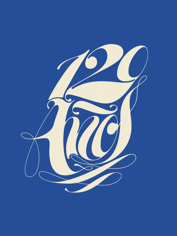 120 Años on Behance #type