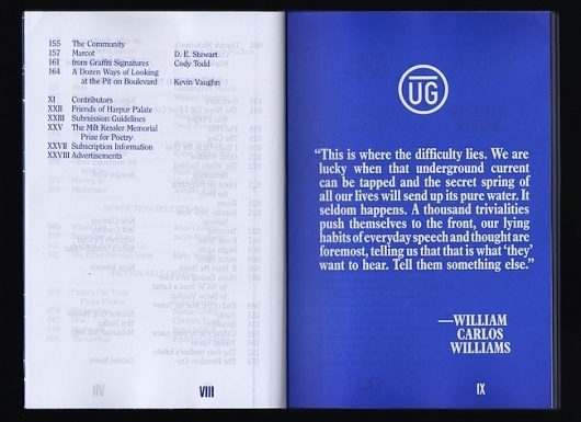 manystuff.org — Graphic Design daily selection » Blog Archive » Harpur Palate #print #palate #harpur