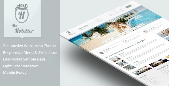 Complete Responsive Hotel Booking Wordpress Online Theme #template #responsive #theme #complete #booking #wordpress #hotel #online
