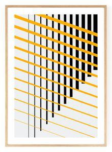 Outlined.cc Limited Edition Artwork Striped #5 striped art print design artprint wallart