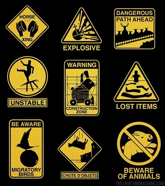 Flickr: Your Photostream #sign #monty #warning #python #danger