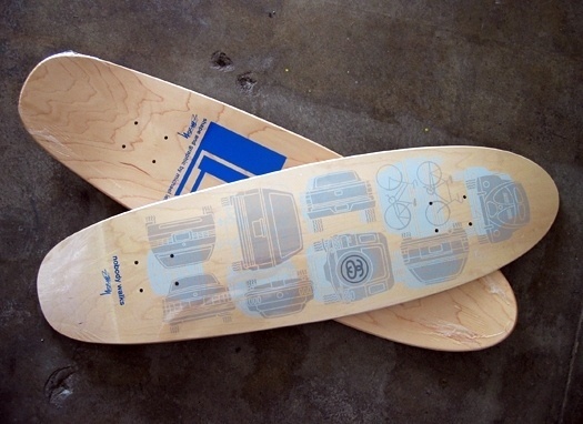 Stussy LA Cruiser 2003 — The Stacks Review #skateboard #stussy #screenprint