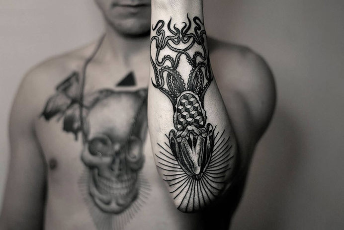 Czapiga's Dot and Blackwork #tattoo #ink #bodyart | Search by Muzli