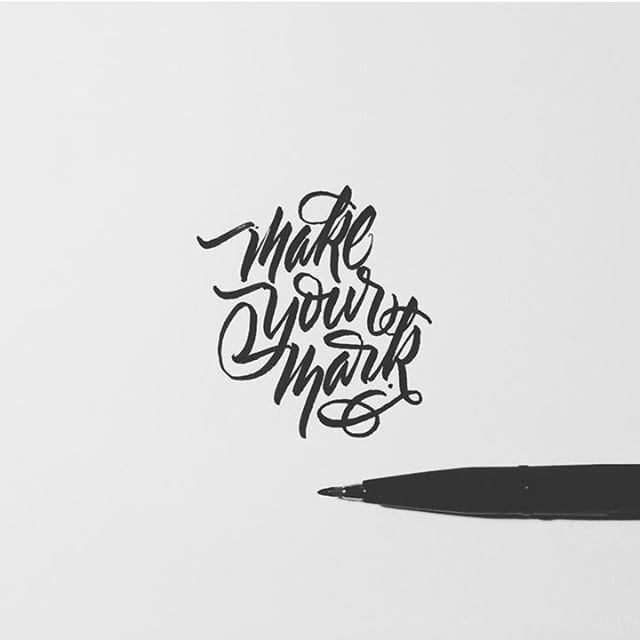 Make your Mark. Artwork