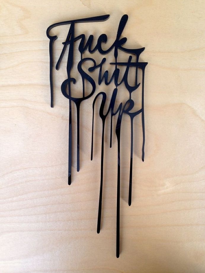 Fuck Shit Up #typography