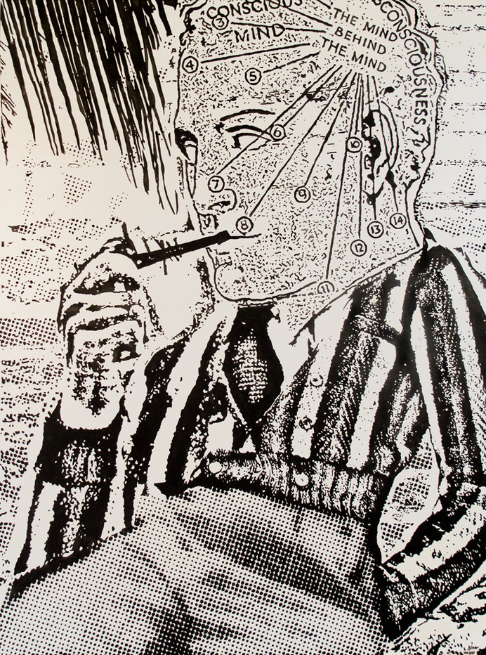 Leisure Class, by Dan Bina #acrylic #ny #bina #dan #art #painting #canvas #brooklyn