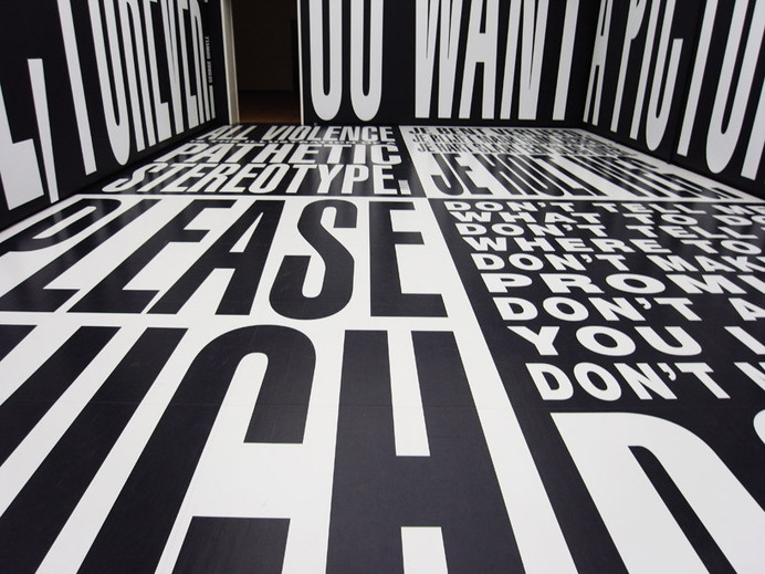 kruger #black&white #space #kruger #large #type #room