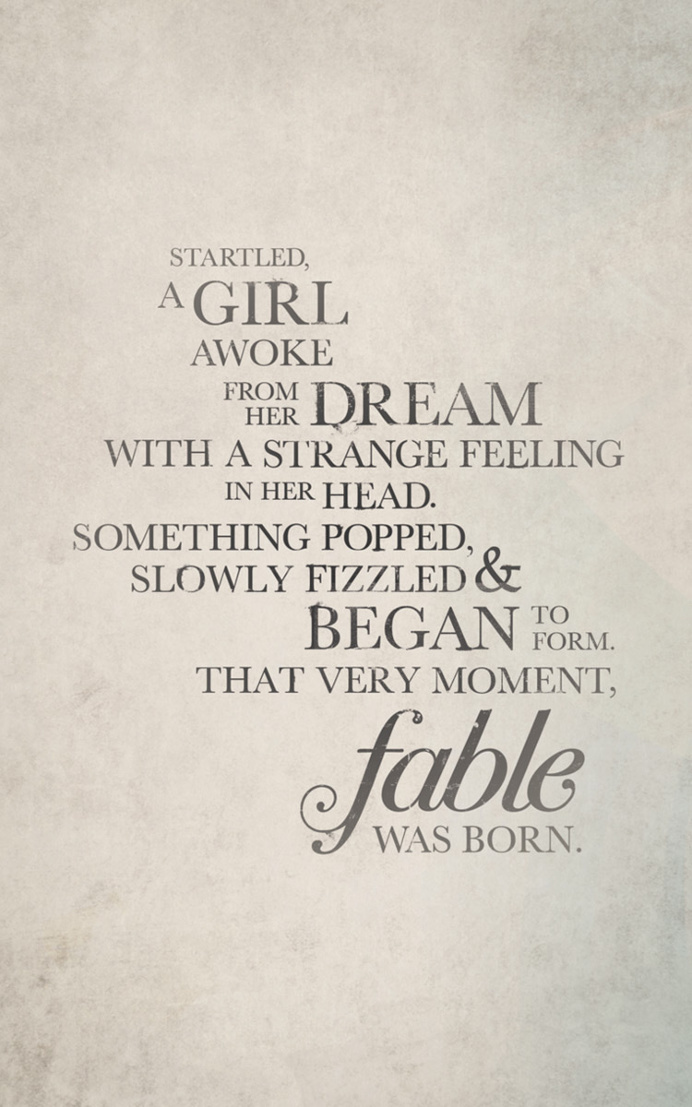 Fable Brand development