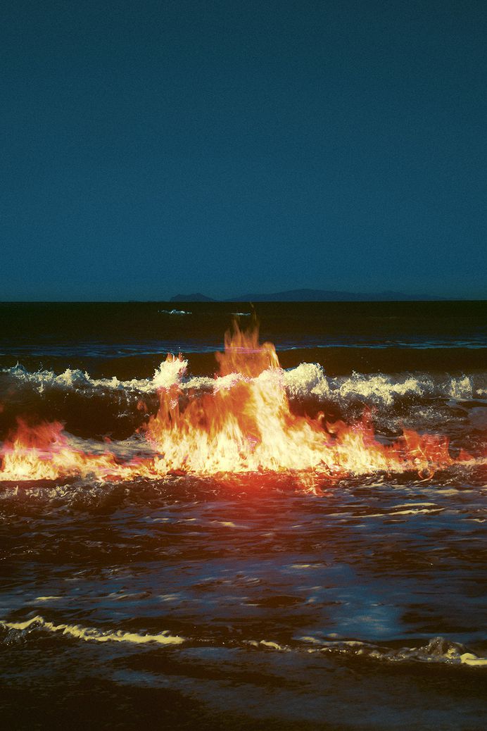 officialneilkrug: “ Ocean Fire Photograph by Neil Krug http://instagram.com/neilkrug ”