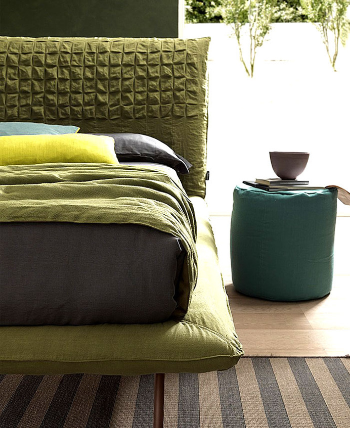 Contemporary Style Bed by Bolzan Letti - #design, #furniture, #modernfurniture, design, furniture
