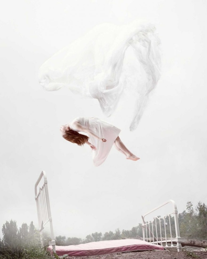 Sleep Elevations: Surreal Portrait Photography by Maia Flore